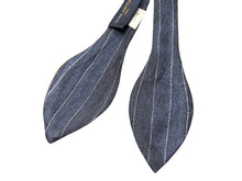 画像をギャラリービューアに読み込む, LOUIS VUITTON ルイヴィトン シルク モノグラムパターン バンドー 3D ツイリー スカーフ M76931 ネイビー ゴールド 美品 中古 4b007989