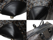 画像をギャラリービューアに読み込む, 極美品 GOYARD ゴヤール ボストンバッグ バックボーイング45 ブラック ロゴ 中古 4b008003