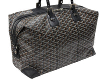 画像をギャラリービューアに読み込む, 極美品 GOYARD ゴヤール ボストンバッグ バックボーイング45 ブラック ロゴ 中古 4b008003
