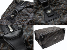 画像をギャラリービューアに読み込む, 極美品 GOYARD ゴヤール ボストンバッグ バックボーイング45 ブラック ロゴ 中古 4b008003