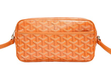 画像をギャラリービューアに読み込む, 極美品 GOYARD ゴヤール カップヴェールPM ショルダーバッグ オレンジ PVC レザー シルバー金具 中古 4b008005