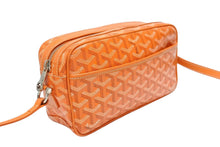 画像をギャラリービューアに読み込む, 極美品 GOYARD ゴヤール カップヴェールPM ショルダーバッグ オレンジ PVC レザー シルバー金具 中古 4b008005