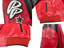 画像をギャラリービューアに読み込む, 新品 未使用品 pellepelle ペレペレ CLASSIC SODA レザー ジャケット レッド ブラック サイズ2XL 中古 4b008041