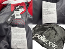 画像をギャラリービューアに読み込む, 新品 未使用品 pellepelle ペレペレ CLASSIC SODA レザー ジャケット レッド ブラック サイズ2XL 中古 4b008041
