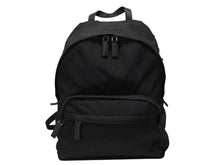 Load image into Gallery viewer, PRADA プラダ リュック バックパック 2VZ066 トライアングルロゴ ナイロン ブラック シルバー金具 良品 中古 4b008056