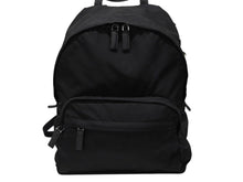 Load image into Gallery viewer, PRADA プラダ リュック バックパック 2VZ066 トライアングルロゴ ナイロン ブラック シルバー金具 良品 中古 4b008056