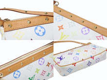 画像をギャラリービューアに読み込む, 極美品 LOUIS VUITTON ルイヴィトン ハンドバッグ ポシェット アクセソワール アクセサリーポーチ M92649 モノグラム マルチカラー 村上隆 中古 4b008098