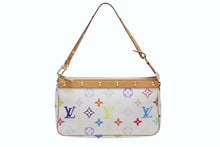 画像をギャラリービューアに読み込む, 極美品 LOUIS VUITTON ルイヴィトン ポシェット アクセソワール アクセサリーポーチ M92649 モノグラム マルチカラー 村上隆 中古 4b008099