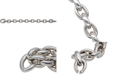 Load image into Gallery viewer, HERMES エルメス Acrobate GM Bracelet 18リンク アクロバットGM ブレスレット 重量約192.1g シルバー925 オーダー品 美品 中古 4b008136