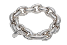 Load image into Gallery viewer, HERMES エルメス Acrobate GM Bracelet 18リンク アクロバットGM ブレスレット 重量約192.1g シルバー925 オーダー品 美品 中古 4b008136
