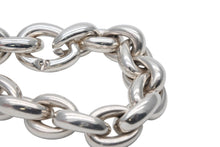 Load image into Gallery viewer, HERMES エルメス Acrobate GM Bracelet 18リンク アクロバットGM ブレスレット 重量約192.1g シルバー925 オーダー品 美品 中古 4b008136