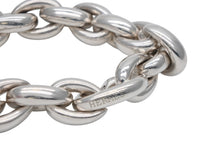 Load image into Gallery viewer, HERMES エルメス Acrobate GM Bracelet 18リンク アクロバットGM ブレスレット 重量約192.1g シルバー925 オーダー品 美品 中古 4b008136