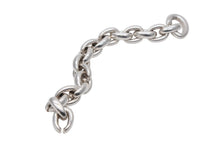 Load image into Gallery viewer, HERMES エルメス Acrobate GM Bracelet 18リンク アクロバットGM ブレスレット 重量約192.1g シルバー925 オーダー品 美品 中古 4b008136