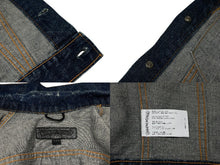 画像をギャラリービューアに読み込む, 極美品 CHROME HEARTS クロムハーツ × LEVI&#39;S リーバイス デニムジャケット フローラル クロスパッチ デニムジャケット サイズ10Y 中古 4b008137