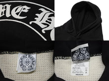 画像をギャラリービューアに読み込む, 極美品 CHROME HEARTS クロムハーツ OLD Horseshoe Hoodie オールドモデル ホースシュー サーマル パーカーサイズM ブラック 中古 4b008144