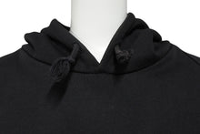 画像をギャラリービューアに読み込む, 極美品 CHROME HEARTS クロムハーツ OLD Horseshoe Hoodie オールドモデル ホースシュー サーマル パーカーサイズM ブラック 中古 4b008144