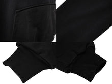 画像をギャラリービューアに読み込む, 極美品 CHROME HEARTS クロムハーツ OLD Horseshoe Hoodie オールドモデル ホースシュー サーマル パーカーサイズM ブラック 中古 4b008144