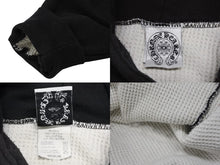 Load image into Gallery viewer, CHROME HEARTS クロムハーツ オールドモデル スクロールラベルロゴ プルオーバーフーディー パーカー サイズM ブラック 美品 中古 4b008150