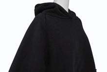 Load image into Gallery viewer, CHROME HEARTS クロムハーツ オールドモデル スクロールラベルロゴ プルオーバーフーディー パーカー サイズM ブラック 美品 中古 4b008150