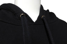 画像をギャラリービューアに読み込む, CHROME HEARTS クロムハーツ BELLA HD PLVR ベラハディッド イニシャル刺繍 ロゴプリント プルオーバーパーカーサイズM ブラック 美品 中古 4b008151