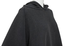 画像をギャラリービューアに読み込む, CHROME HEARTS クロムハーツ OLD Horseshoe Hoodie オールドモデル ホースシュー 袖プリント プルオーバーパーカーサイズM ブラック 美品 中古 4b008152