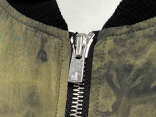 画像をギャラリービューアに読み込む, 新品未使用 FFFPOSTALSERVICE トリプルエフポスタルサービス MA-1 Bomber Vest ボンバーベスト サイズ表記なし タイダイ柄 中古 4b008158