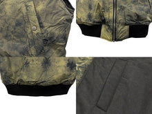 画像をギャラリービューアに読み込む, 新品未使用 FFFPOSTALSERVICE トリプルエフポスタルサービス MA-1 Bomber Vest ボンバーベスト サイズ表記なし タイダイ柄 中古 4b008158