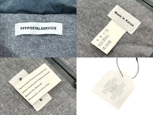 Load image into Gallery viewer, 新品未使用 FFFPOSTALSERVICE トリプルエフポスタルサービス BP VEST ダウンベスト サイズ4 ブルー タイダイ柄 中古 4b008160