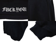 画像をギャラリービューアに読み込む, CHROME HEARTS クロムハーツ OLD オールドモデル CHクロス サーマル パーカー サイズM ブラック 美品 中古 4b008163