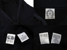 画像をギャラリービューアに読み込む, CHROME HEARTS クロムハーツ OLD オールドモデル CHクロス サーマル パーカー サイズM ブラック 美品 中古 4b008163