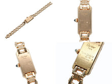 画像をギャラリービューアに読み込む, CARTIER カルティエ タンク アロンジェ 腕時計 重量約42.5g クォーツ K18イエローゴールド スイス製 レディース 美品 中古 4b008177