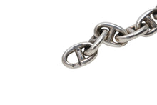 Load image into Gallery viewer, 極美品 HERMES エルメス ヴィンテージ Chaine d&#39;Ancre シェーヌダンクル TPM ブレスレット 29コマ 重量約14.0g シルバ−925 中古 4b008178