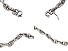 Load image into Gallery viewer, 極美品 HERMES エルメス ヴィンテージ Chaine d&#39;Ancre シェーヌダンクル TPM ブレスレット 29コマ 重量約14.0g シルバ−925 中古 4b008178