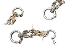 Load image into Gallery viewer, HERMES エルメス ヴィンテージ Audierne Bracelet オーディエンヌ ブレスレット 重量約44.8g 全長約18cm シルバー925 美品 中古 4b008179