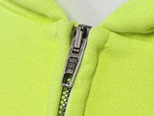 Load image into Gallery viewer, 極美品 BALENCIAGA バレンシアガ Soccer Paris Zip-Hoodie ジップアップフーディー パーカー 744457 サイズXXL グリーン 中古 4b008199