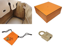 Load image into Gallery viewer, HERMES エルメス Birkin 30 バーキン30 ハンドバッグ クシュベル ナチュラル □B刻印 1998年製 ゴールド金具 美品 中古 4b008212
