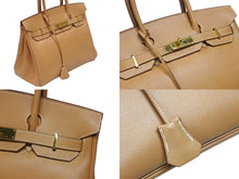 Load image into Gallery viewer, HERMES エルメス Birkin 30 バーキン30 ハンドバッグ クシュベル ナチュラル □B刻印 1998年製 ゴールド金具 美品 中古 4b008212