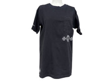 画像をギャラリービューアに読み込む, CHROME HEARTS クロムハーツ 半袖Tシャツ サイズS ホースシュー CHプラス プリント ブラック ホワイト 良品 中古 4b008218