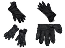 画像をギャラリービューアに読み込む, CHRISTIAN DIOR クリスチャンディオール トロッターライン グローブ キャンバス ジープスキン Dチャーム ネイビー ブラック 良品 中古 4b008262