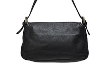 画像をギャラリービューアに読み込む, FENDI フェンディ ミニ マンマバケット ワンショルダーバッグ 8BR180 レザー ブラック シルバー金具 極美品 中古 4b008288