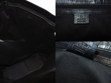 画像をギャラリービューアに読み込む, 極美品 GUCCI グッチ バンブー トートバッグ 112530 ピンク ブラック レザー GGキャンバス ブラック金具 中古 4b008302