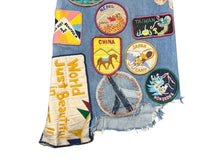 画像をギャラリービューアに読み込む, KAPITAL キャピタル 2023SS Denim 5P Rat Flare Pants パッチワーク ワッペン リメイク K2210LP113 サイズ38 フレア デニムパンツ 美品 中古 4b008313