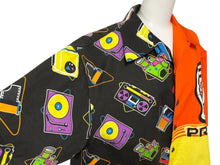 画像をギャラリービューアに読み込む, PRADA プラダ 半袖シャツ ダブルマッチポプリングボウリングシャツ SS19 サイズXXL コットン 美品 中古 4b008324