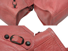 Load image into Gallery viewer, BALENCIAGA バレンシアガ ハンドバッグ 173084 ザジャイアントシティ ピンク レザー 付属ミラーあり 美品 中古 4b008359