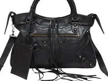 Load image into Gallery viewer, 極美品 BALENCIAGA バレンシアガ 2way ハンドバッグ ザ タウン 40579-1000-0021232 ブラック レザー 中古 4b008360