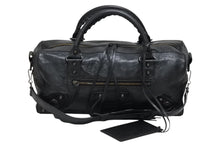 Load image into Gallery viewer, BALENCIAGA バレンシアガ ザ シティ ミディアム 2WAY ショルダーバッグ 128523 レザー ブラック 美品 中古 4b008361
