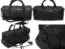 Load image into Gallery viewer, BALENCIAGA バレンシアガ ザ シティ ミディアム 2WAY ショルダーバッグ 128523 レザー ブラック 美品 中古 4b008361