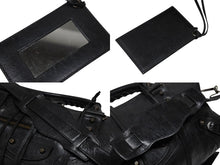 Load image into Gallery viewer, BALENCIAGA バレンシアガ ザ シティ ミディアム 2WAY ショルダーバッグ 128523 レザー ブラック 美品 中古 4b008361
