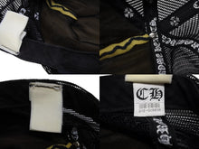 画像をギャラリービューアに読み込む, CHROME HEARTS クロムハーツ リップ&amp;タン トラッカーキャップ ローリングストーンズ ロンドン限定 ブラック ブルー 美品 中古 4b008450