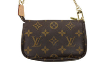 画像をギャラリービューアに読み込む, 極美品 LOUIS VUITTON ルイヴィトン モノグラム ミニポシェット アクセソワール アクセサリーポーチ M58009 ブラウン 中古 4b008488